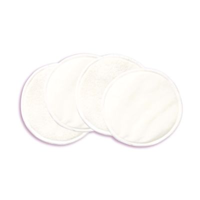 Brusta Washable Breast Pads แผ่นซับน้ำนมแบบซักได้ แพ็ค 4 ชิ้น หนา 3 ชั้น  ซึมซับน้ำได้ถึง 10 ml ซับน้ำนม
