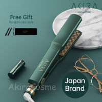 ญี่ปุ่น AKIRA เซรามิคไอออนลบ Lattice เครื่องม้วนผม Flat Curling Irons Wands ร้อนทุกวันคลื่น Fluffy Puffy ผม Volumizing จัดแต่งทรงผมเครื่องมือข้าวโพดแปรงสำหรับของขวัญ