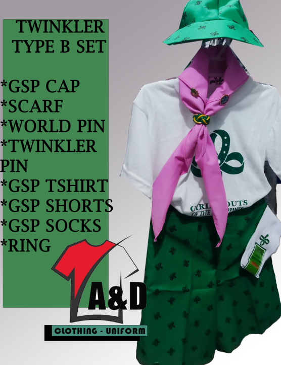 TWINKLER TYPE B SET COMPLETE UNIFORM | Lazada PH