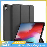 DUX DUCIS สำหรับ iPad Pro หนัง PU 11ชิ้น + กรอบเคสป้องกัน TPU ด้านล่าง3พับได้พร้อมที่วางปากกา