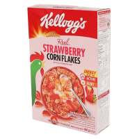 [Best Promotion] Kelloggs Corn Flakes Strawberry Whole Grain Breakfast Cereal 180 g. ? เคลล็อกส์ คอร์นเฟลกส์สตรอว์เบอร์รี่ อาหารเช้าซีเรียลธัญพืชอบกรอบ 180 ก.