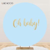 Aleacco Pure Color Baby Shower ฉากหลัง Boy หรือ Girl Birthday Party Decor ถ่ายภาพ Prop วงกลมพื้นหลัง CoverM