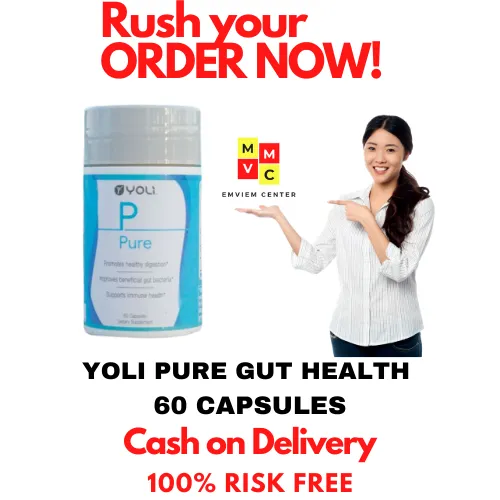 EMVIEM CENTER YOLI PURE GUT HEALTH 60 CAPSULES DIETARY SUPPLEMENT