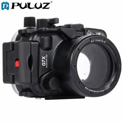 OH Puluz 40M Underwater Diving Case Waterproof Camera Housing For Canon G7 X
