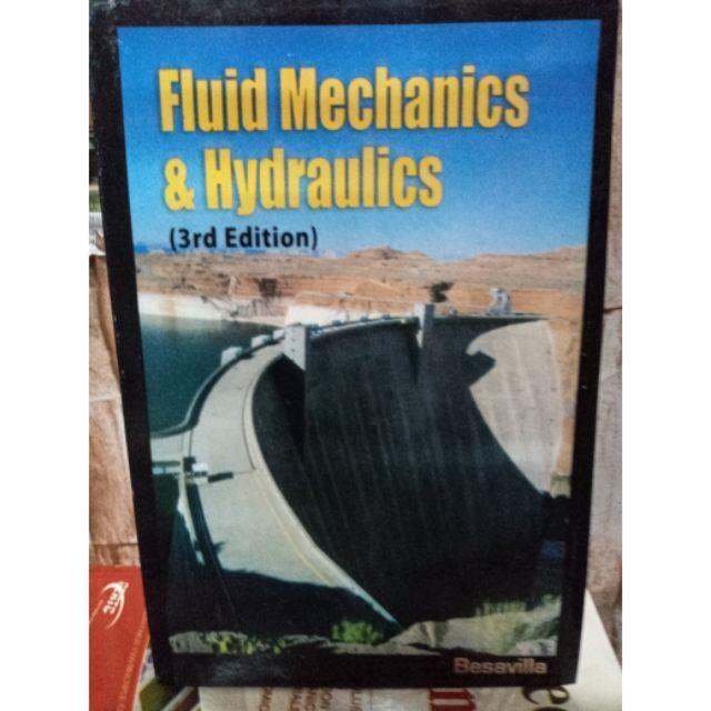 FLUID MECHANICS AND HYDRAULICS 3RD EDITION Lazada PH