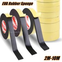 New 10M EVA Rubber Sponge Seal Strip Foam Tape Door Window Weather Sealing Strip Insulation Anti-collision Gasket Seal Adhesive