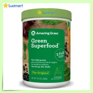 HCMBột siêu thực phẩm hữu cơ Amazing Grass Green Superfood 360g Hàng Mỹ