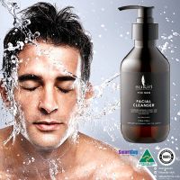 SUKIN For Men Facial Cleanser คลีนซิ่งล้างหน้าผู้ชายสูตรดีท็อกซ์ทำความสะอาดหมดจดบำรุงผิวหน้าอ่อนกว่าวัยสินค้านำเข้าจากออสเตรเลียพร้อมส่ง