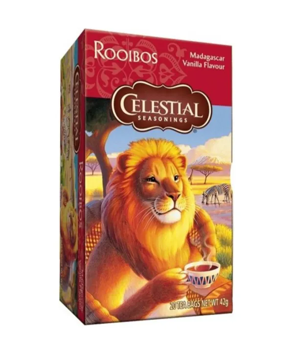 Celestial Seasonings Herbal Rooibos Madagascar vanilla Flavour (USA