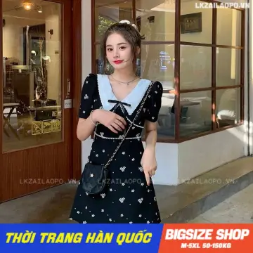 Váy suông babydoll hoa nhí tay bồng chuẩn nt closet | Shopee Việt Nam