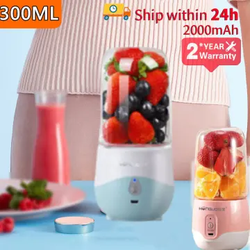 Rechargeable portable 300ml automatic mixer cup, fruit and