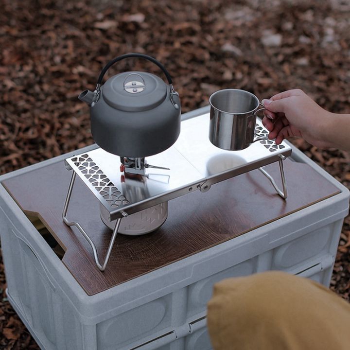 multifunctional-folding-campfire-grill-portable-stainless-steel-camping-grill-grate-gas-stove-stand-stove-folding-table