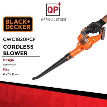 Black & Decker GWC1820PCF-B1 18V Power Boost Blower With 1pc Battery & 1pc  Charger ( GWC1820PCF / GWC1820 )