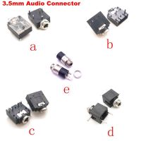 1 Pcs 3.5mm PJ3F07 PJ-324 PJ-301SPJ-301S 3 Pole/2 Pole Mono/ stereo Plug jack Audio Female Connector Microphone Panel Socket