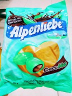 Chính hãng GÓI LỚN kẹo Alpenliebe Bạc hà nhân Socola gói 90 viên thumbnail