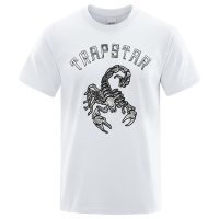 Trapstar London Cobranded Print T Shirt Men Street Cotton Tshirt Loose Tee Gildan
