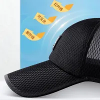 Mens outdoor sports quick-drying summer baseball hat shading ventilation together fishing hat thin female sun hat
