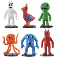 【CW】6pcs Cartoon Garden of Banban Anime Figure Doll Toys Game Action Figure Green Jumbo Josh Monster Children Birthday Gifts