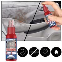 30ml Car Mildew Remover Spray Multi-Functional Interior Cleaner Stains Remover for Leather Fabric Car Seat Care Leather Repair Upholstery Care