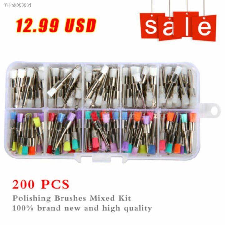 200pcs-dental-prophy-brushes-polishing-polisher-disposable-latch-type-mixed-color-used-for-stain-removal-and-polish