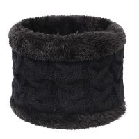 ○☫◙  Baby Scarf Autumn Winter Children Plush Knitted Scarves Thicken Warm O Ring Scarf Boys Girls Neck Warmer Collar