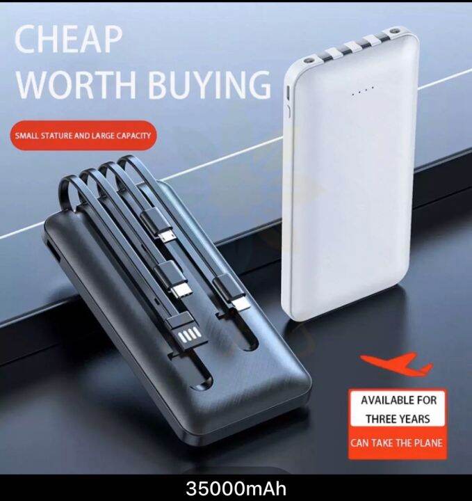 【COD】 Powerbank Orginal brand 100000mah 800000mah power bank 50000mah