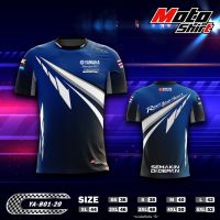 เสื้อยืดผู้ชายวัยรุ่น เสื้อยืดผู้ชายเกาหลี MOTOSHIRT MOTOGP YAMAHA YA-B01-20 เสื้อขี่มอเตอร์ไซต์ เสื้อคอกลม แขนสั้น เสื้อยืดผู้ชายเท่ๆ