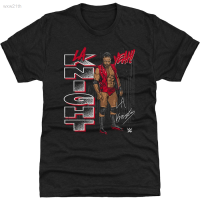 2023 Ripple Junction Heather Red Bret Hart Hitman T-shirt Grade 500 Black Mens Unisex