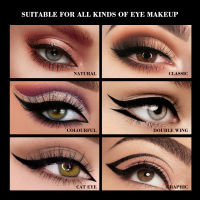 O.TWO.O Eyeliner Stamp Pencil Liquid Eyeliner Waterproof Fast Dry Black Cosmetics Double-ended Eye Liner Make-up for Women.