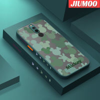 เคส JIUMOO สำหรับ Xiaomi Redmi 8 8A 8A Pro,เคสมิกกี้น่ารักลายการ์ตูนบางดีไซน์ใหม่ขอบสี่เหลี่ยมด้านข้างกันกระแทกมีน้ำค้างแข็งโปร่งใสแข็งเคสมือถือปลอกซิลิโคนคลุมทั้งหมดป้องกันกล้อง Softcase