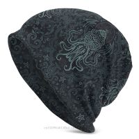 Cool Bonnet Homme Winter Warm Knitted Hat Cthulhu Mythos Lovecraft Horror Great Old Ones Skullies Beanies Caps For Men Women