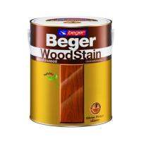 HOT** Beger WoodStain สีย้อมไม้เบเยอร์ ชนิดเงา ขนาด 1GL ( 3.785L ) ส่งด่วน อุปกรณ์ ทาสี บ้าน แปรง ทาสี ลายไม้ อุปกรณ์ ทาสี ห้อง เครื่องมือ ทาสี