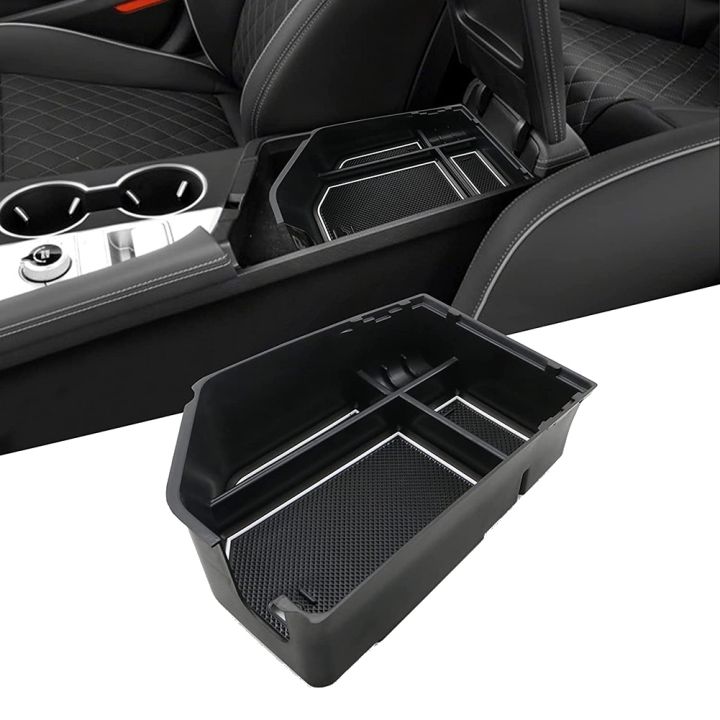 huawe-central-console-armrest-storage-box-holder-interior-organizer-glove-tray-accessories-for-genesis-gv70-2021-2022