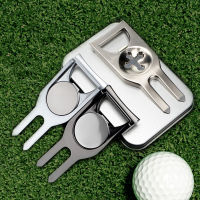 Herramienta De Reparación De Golf Divot,Marcador De Bola Magnético,Regalo Para Golfistas,Divour,Pitch Fix,Caja De Regalo,Abrebolas Multifunción,Gadget