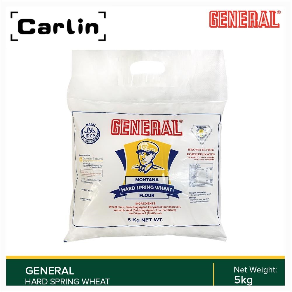 General Montana Hard Spring Wheat Flour Bag Sack Feed Seed Lapu Philippines 
