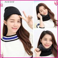 XUESHE Ski Winter Warm Balaclava Thick Scarf 3 IN 1 Hat Neck Warmer Fleece Scarves