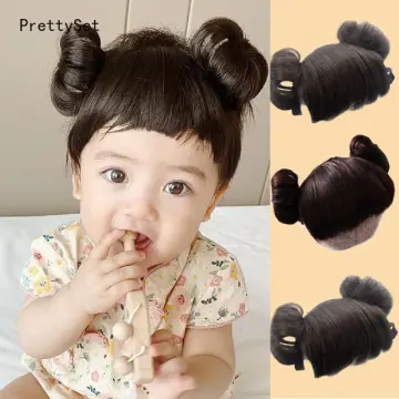 Cute Elastic Hair Ties Headwear Solid Color Meatball Head Hair Bun Hair  Ring Hair Accessories Women Hair Claw Fruit Hair Scrunchies Korean Style  Hair