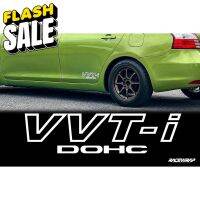 สติกเกอร์ติดรถยนต์  " VVTI-DOCH " ใช้ติดรถ toyota vios yaris หรือเครื่องเบนซิลอื่นๆของ toyota #สติ๊กเกอร์ติดรถยนต์ ซิ่ง  #สติ๊กเกอร์ติดรถยนต์ 3m  #สติ๊กเกอร์ติดรถ   #สติ๊กเกอร์ติดรถ ญี่ปุ่น