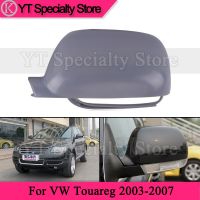 Kamshing ฝาผ้าคลุมกระจกมองหลังสำหรับ VW Touareg 2003 2004 2005 2006 2007กระจกมองหลังฝาครอบที่อยู่อาศัย