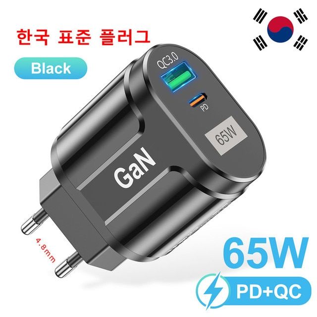 uslion-gan-65w-usb-c-charger-quick-charge-korea-plug-pd-usb-c-type-c-fast-usb-charger-for-iphone-13-xiaomi-samsung-max-macbook