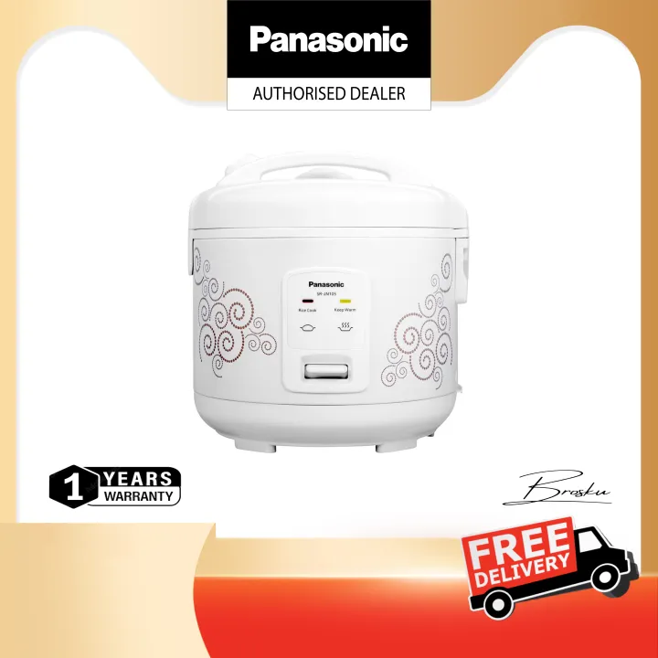 PANASONIC SRJN105 RICE COOKER 1L RICE/PORRIDGE SRJN105SPSK Lazada