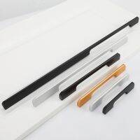 Fashion New Cabinet Door Handle Modern Simple Wardrobe Black Cabinet Nordic Small Door Handle Drawer American European-Style Doo