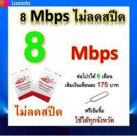 ซิมโปรเทพ 8  Mbps ไม่ลดสปีด เล่นไม่อั้น +โทรฟรีทุกเครือข่ายได้ แถมฟรีเข็มจิ้มซิม