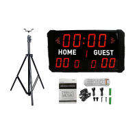 Portable App Control Optional Basketball Sports Clock Scoreboard with 24 S Shot Clock