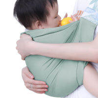 Baby Wrap Professional Home Travel แบบพกพาผ้าฝ้ายนุ่มระบายอากาศได้ทารกแรกเกิดสลิงทารก