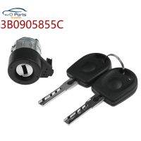 New 3B0905855C Ignition Lock Cylinder W Keys Set For VW Sedan Beetle Jetta Golf Audi A2 A3 A4 A6 A8