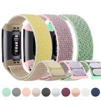 {TATLLr}สายรัดไนลอนสำหรับ Fitbit Charge 4 3 SE สายนาฬิกาสร้อยข้อมือกีฬาไนลอน Solo Loop สายรัดข้อมือสายนาฬิกาสำหรับ Fitbit Charge 3 4 Correa