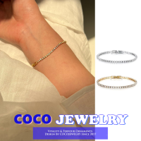 COCOJEWELRY สร้อยข้อมือ Zircon Bahelogirl Racelet Frosty Wind อารมณ์อินเทอร์เน็ตสีแดงสร้อยข้อมือแฟนสาวสร้อยข้อมือกำไลข้อมือเครื่องประดับออกแบบเฉพาะ