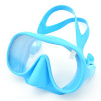 [Clearance]GT Professional Underwater Diving Mask Scuba Free Diving Snorkeling Mask Flexible Silicone Large Frame Glasses