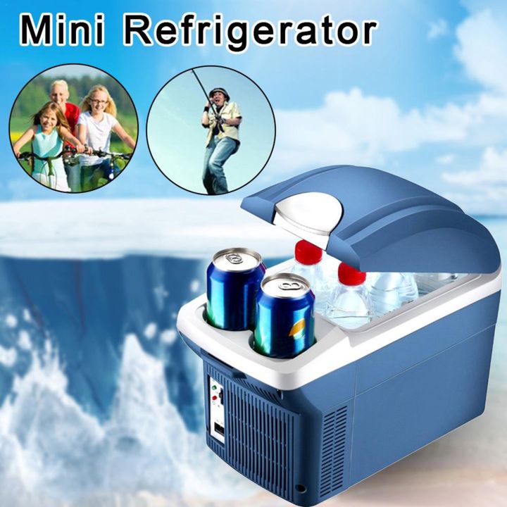 8l-portable-12v-car-freezer-fridge-cooler-outdoor-heating-ice-refrigerator
